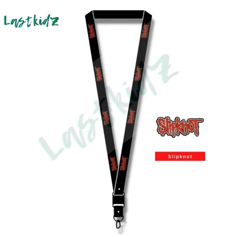 

Lanyard SLIPKNOT band tali lanyard BAND distro gantungan kunci name tag id card kartu nama / lanyard podss vapee SLIPKNOT pop rock metal gantungan / bisa cod lanyard best seller lanyard hitam lanyard murah
