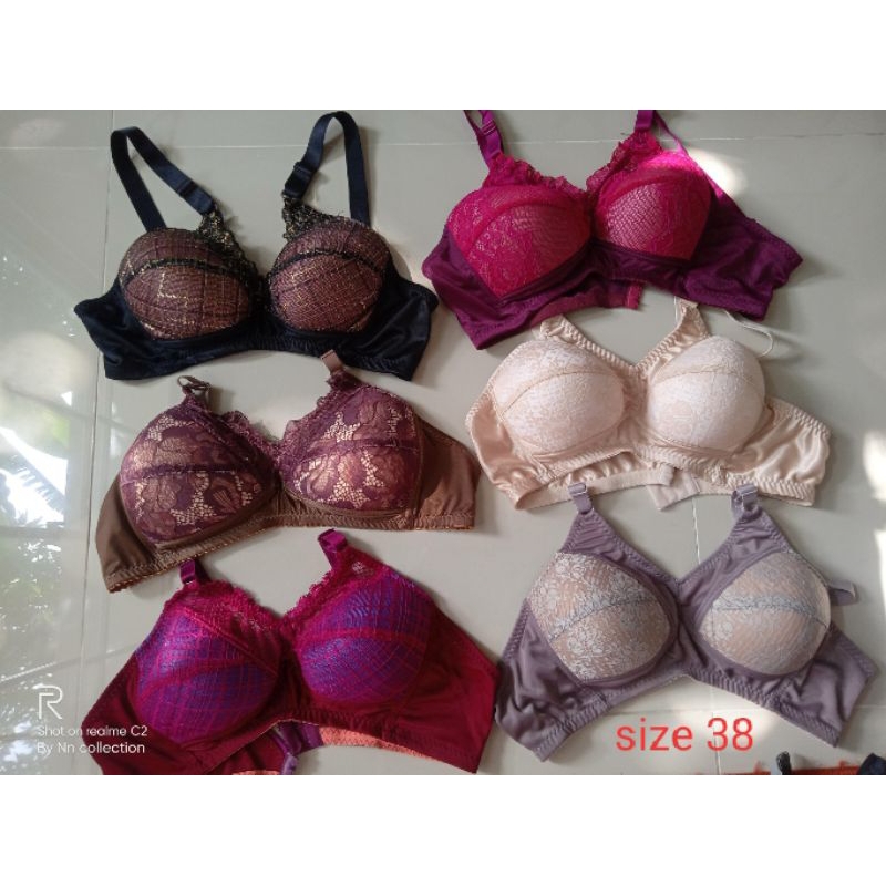 bra cantik karet renda