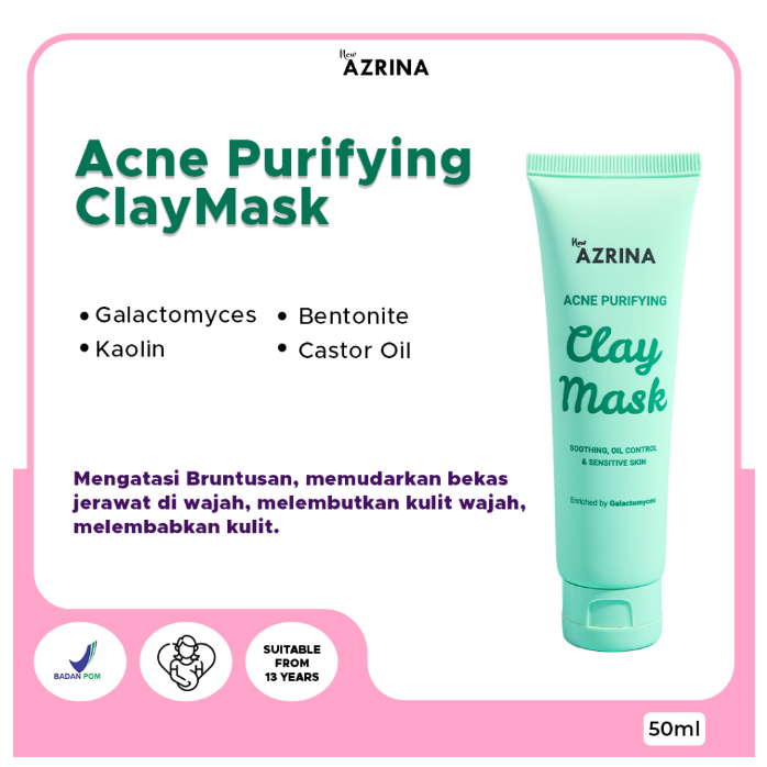 AZRINA ACNE CLAY MASK