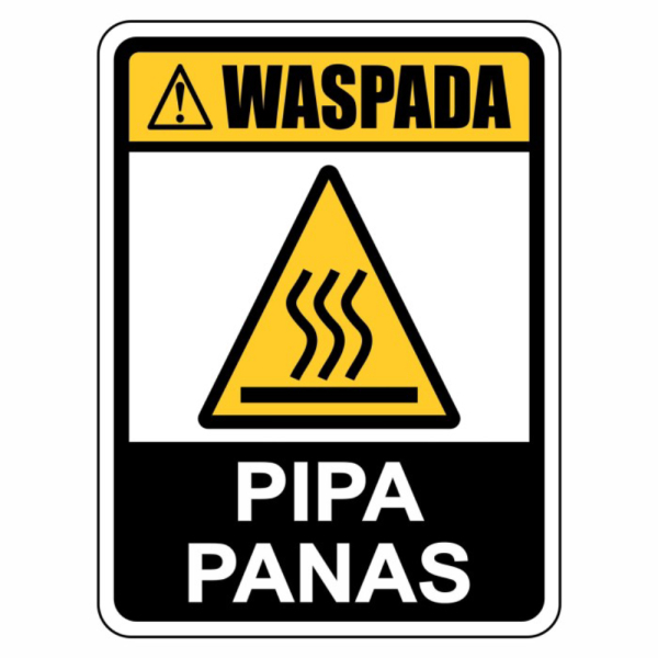 

Dijual Rambu Plang K3 Awas Pipa Panas 45cm x 60cm Plat Alumunium Diskon
