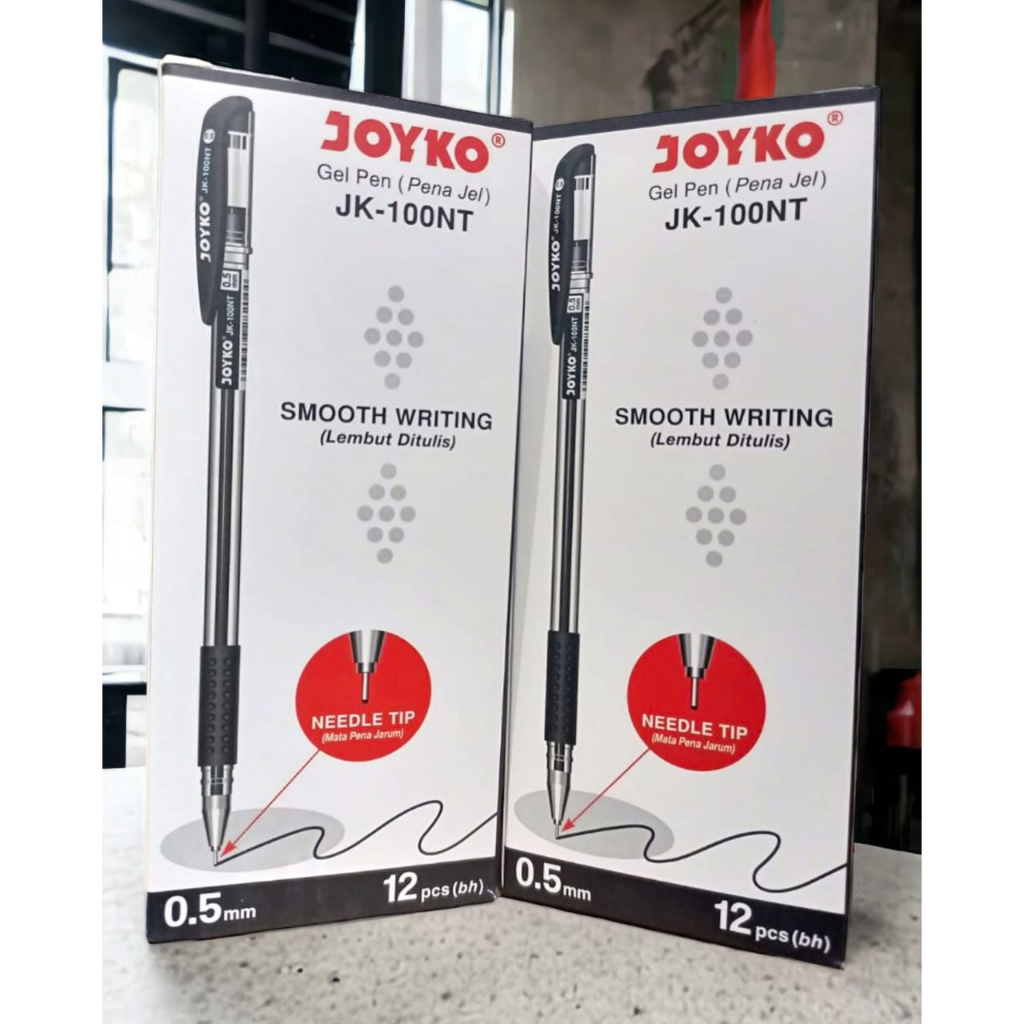 

PULPEN / PEN GEL JOYKO JK 100 - JK-100 NT [LUSIN-12 PCS] ATK