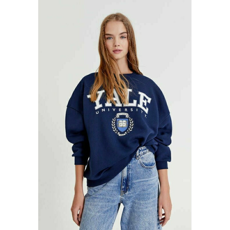 SWEATER CREW NECK YALE UNIVERSITY PREMIUM QUALITY