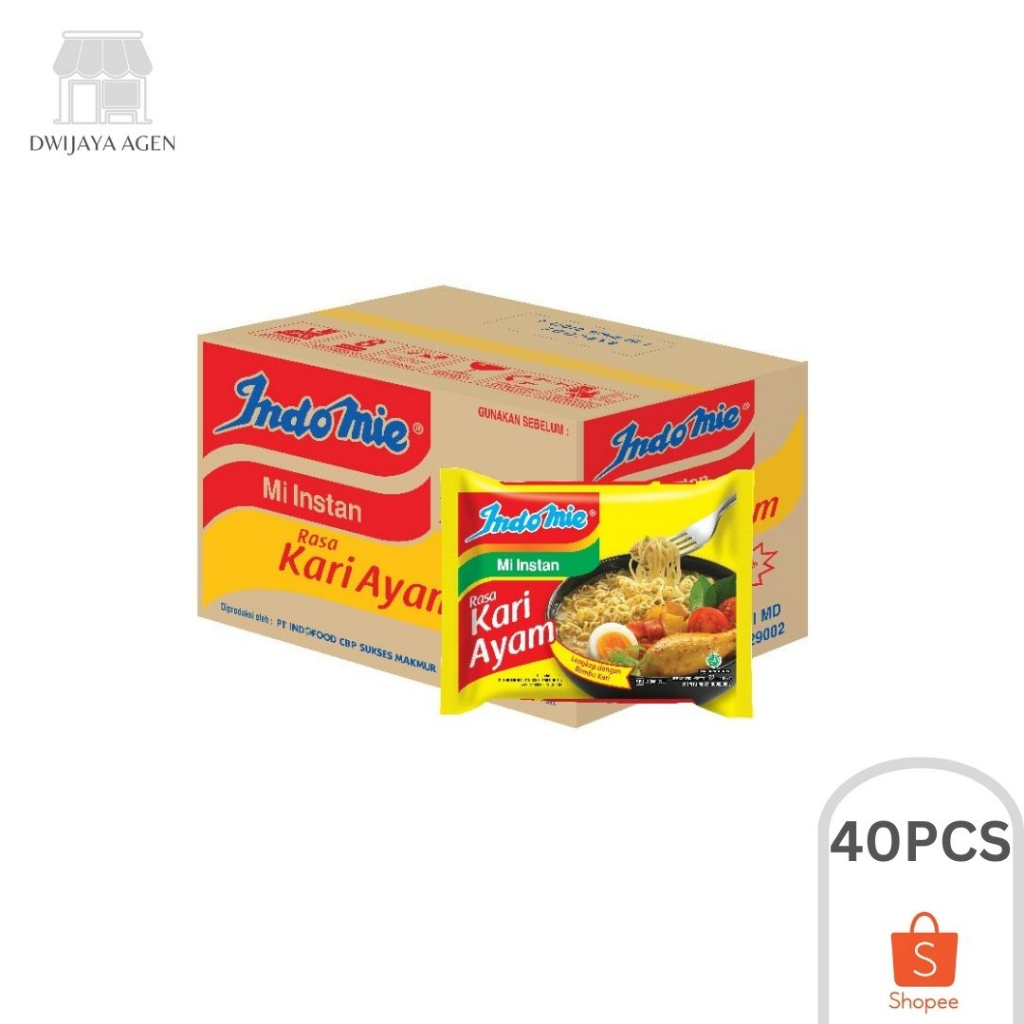 

Indomie Kari Ayam 1 Dus Isi 40pcs