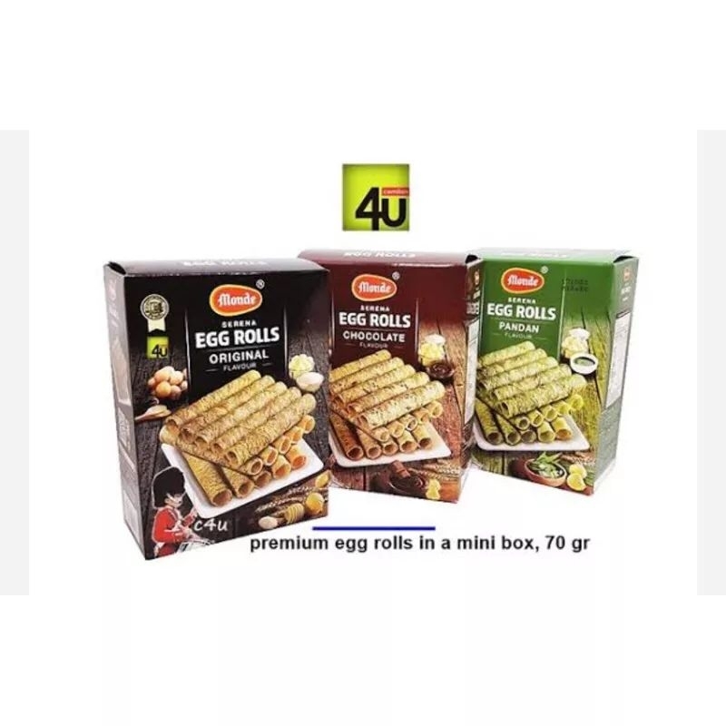 

Monde Serena Egg Roll 70gr