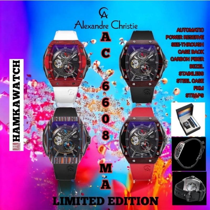 ALEXANDRE CHRISTIE CARBON V1 AC6608 ORIGINAL AC 6608 MC (LIMITED )