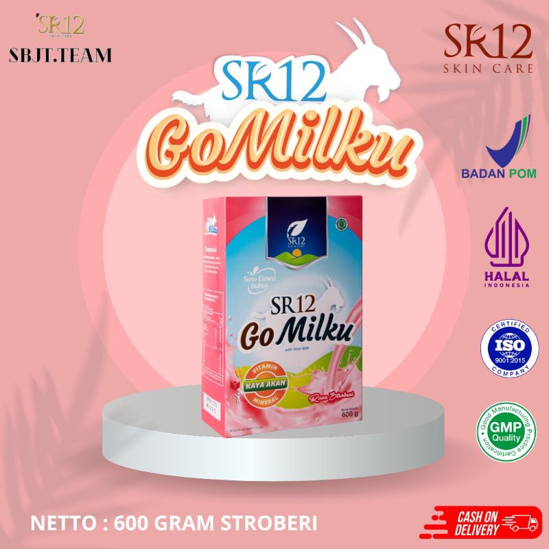 

SUSU GOMILKU SR12/ SUSU KAMBING ETAWA PREMIUM( 200gr-600gr) rasa Strawberry