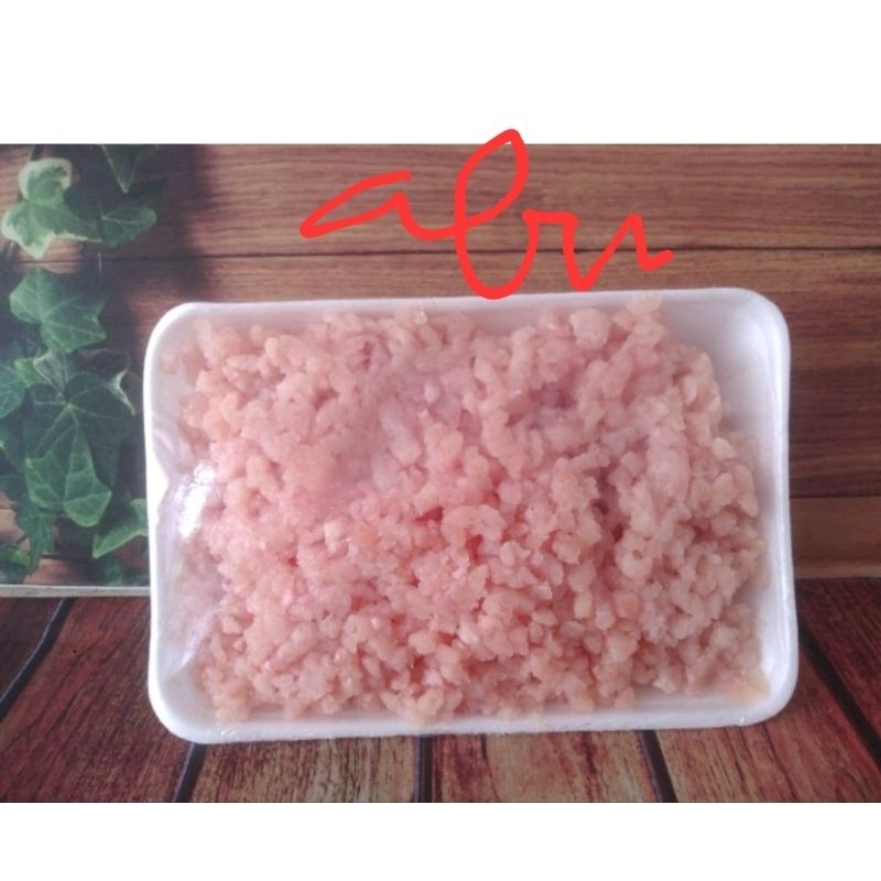 

Recomended dada ayam giling 100%