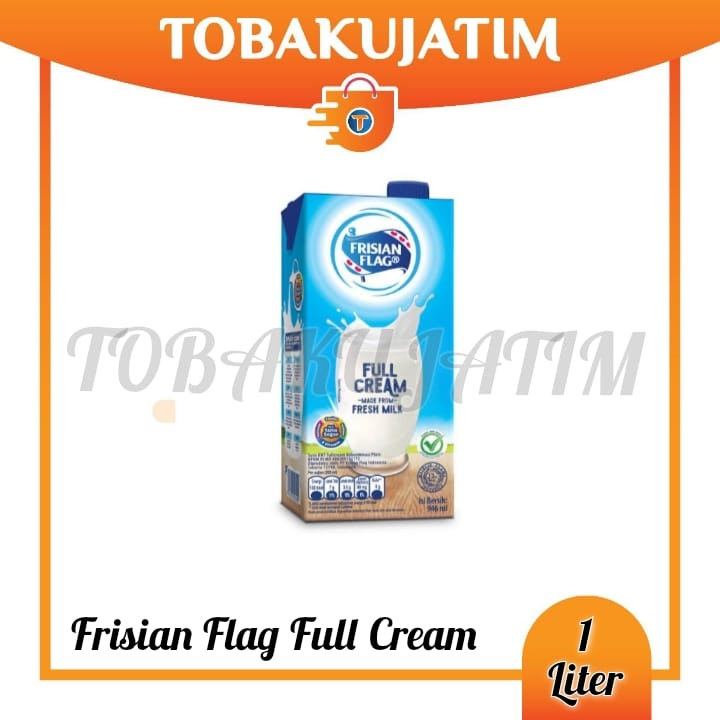 

(KHUSUS GOJEK INSTANT) FRISIAN FLAG Susu UHT Fullcream PUTIH 1 liter