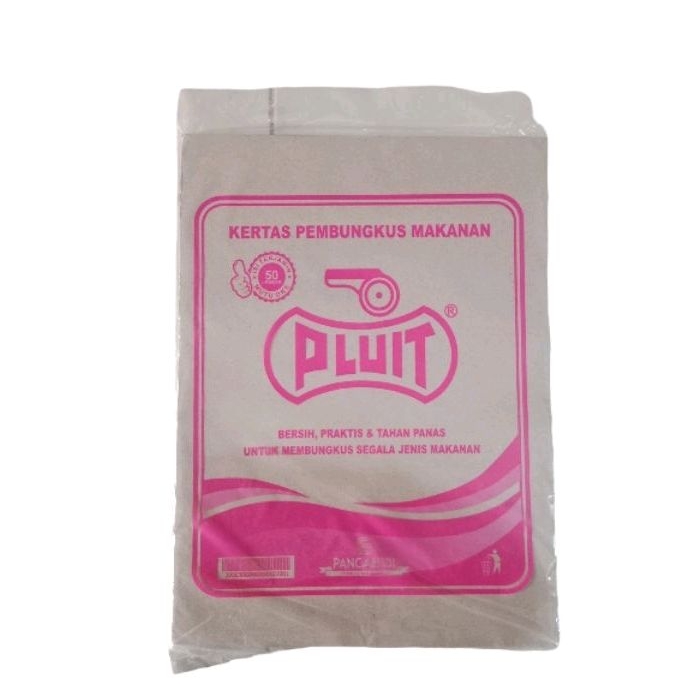 

Kertas Nasi Pluit ( Isi 50 Lembar )