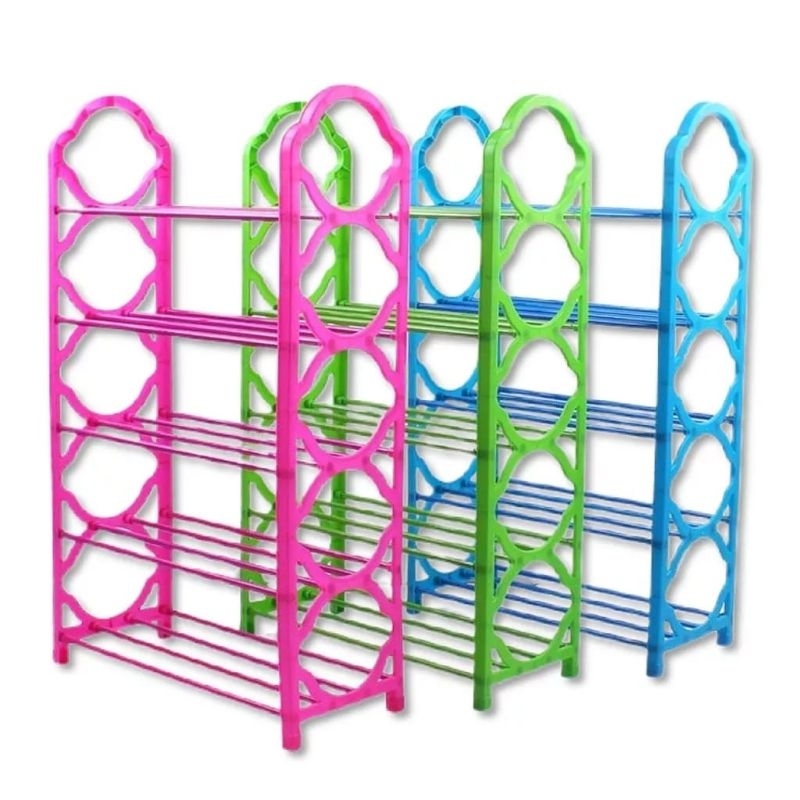 (Aceh)rak sepatu 5 susun.rak sepatu cantik.rak sepatu portabel