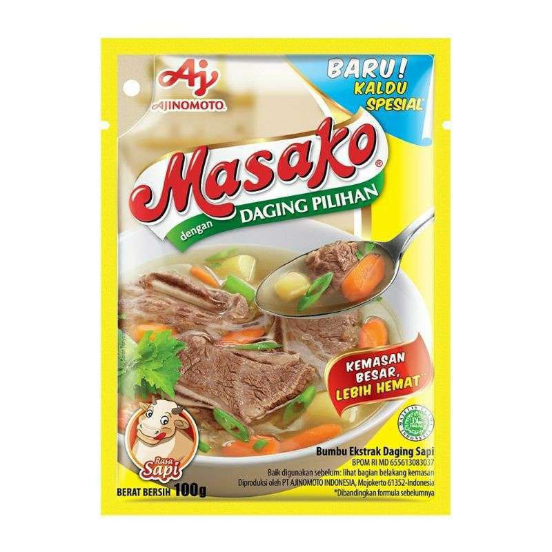 

Masako Sapi 100gram