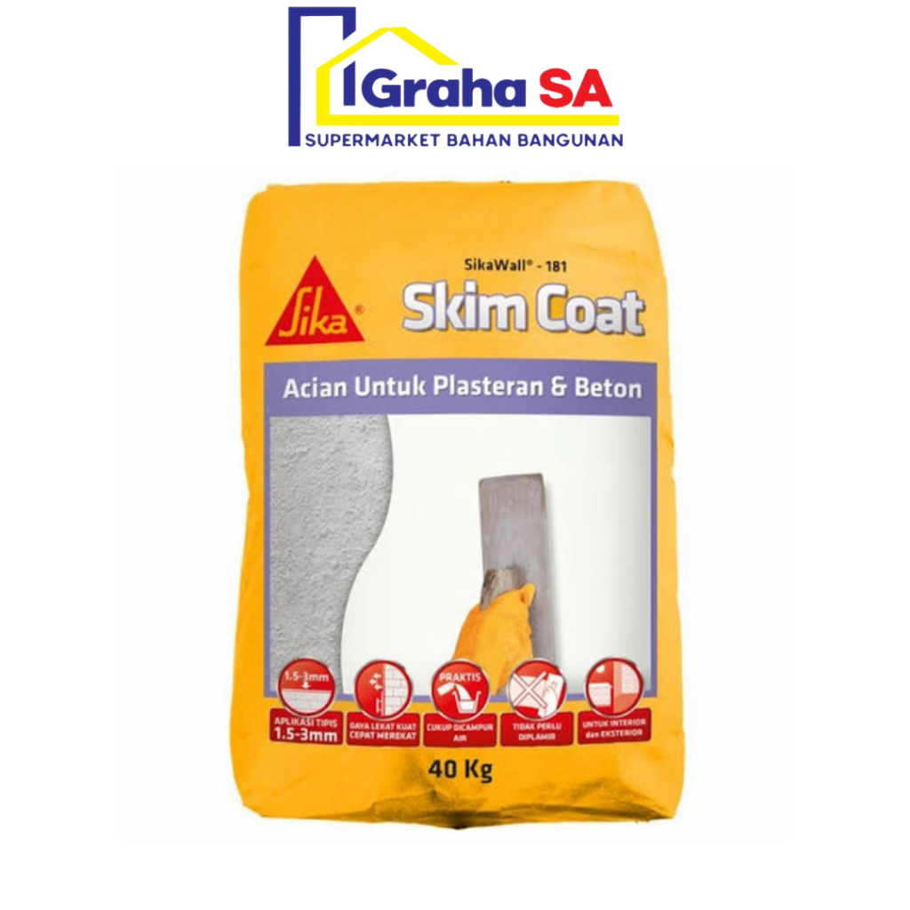 SIKA WALL 181 SKIM COAT