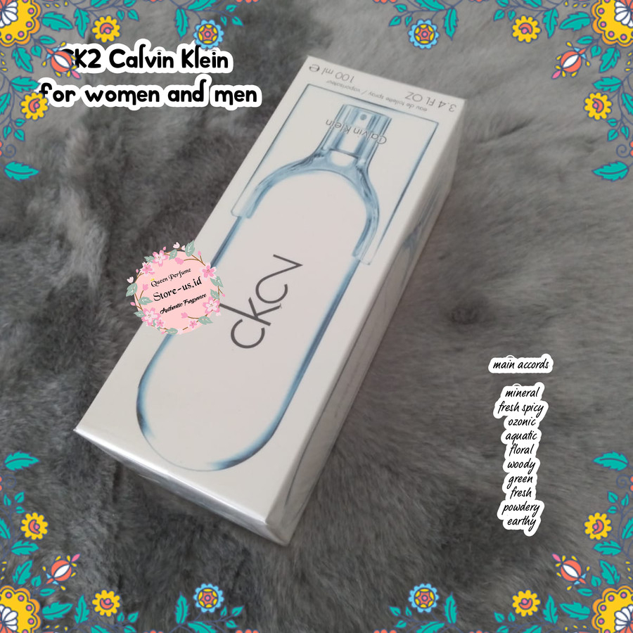 Parfum CALVIN KLEIN CK 2 EDT 100ML ORIGINAL
