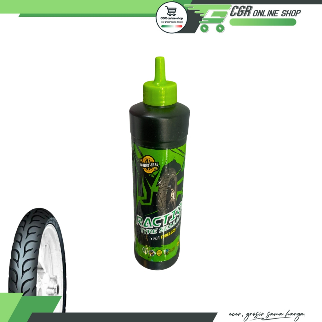 RACTION Cairan Ban Tubeless 350 ml Cairan Ban Motor ANTI BOCOR