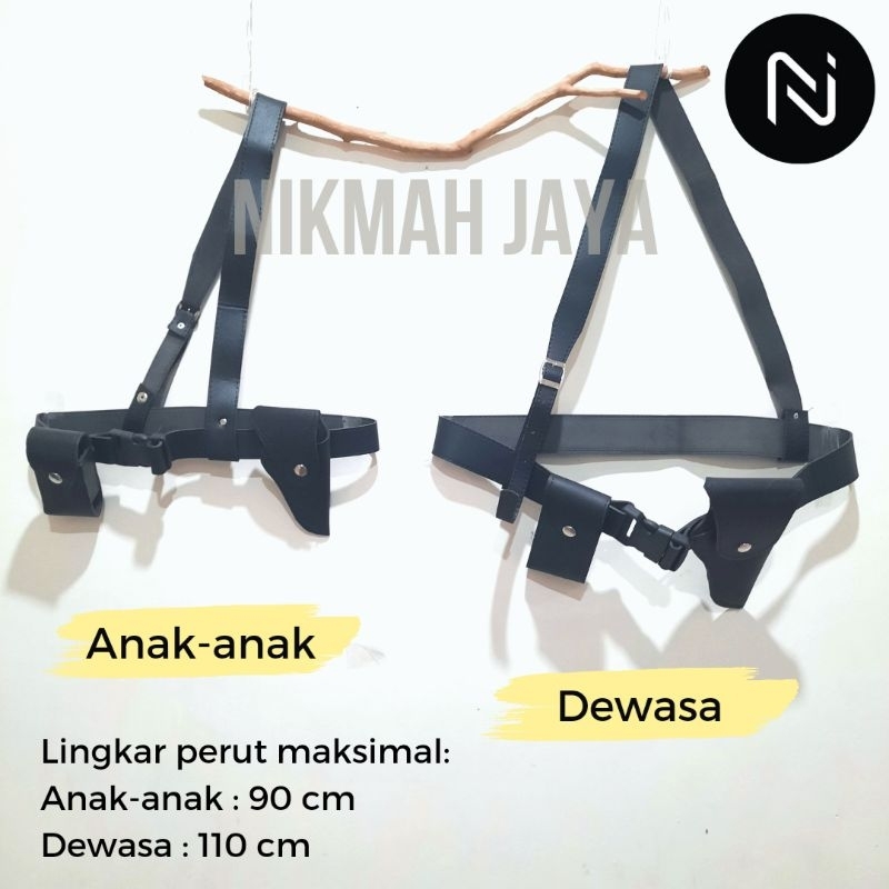 Sabuk Bung Tomo / Sabuk Pejuang / Sabuk Baju Veteran / Sabuk Baju Karnaval