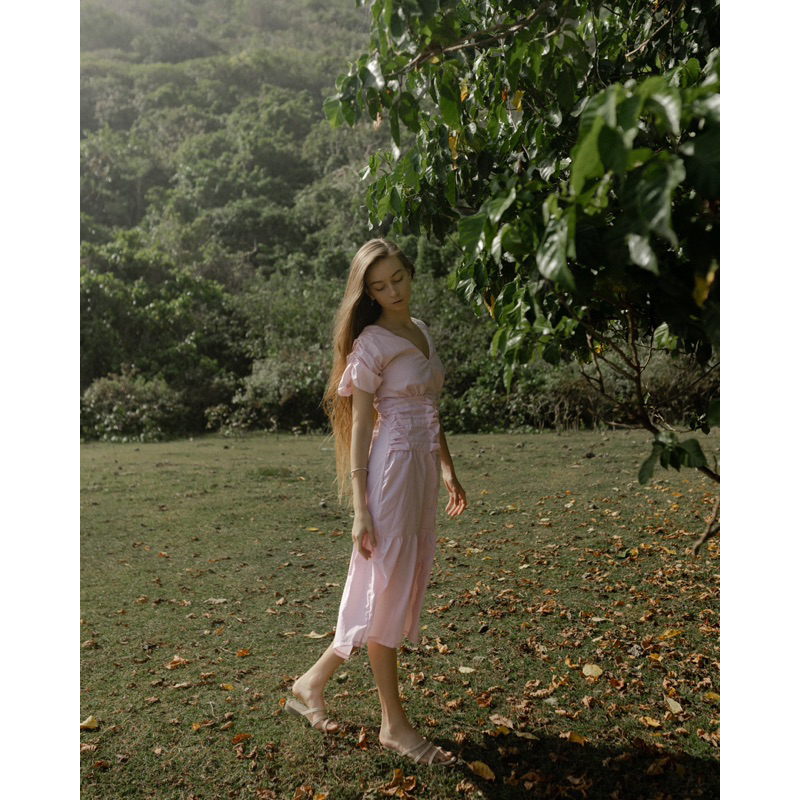 ( 2 LAST PIECES ) PIAF - LILOU MIDI DRESS