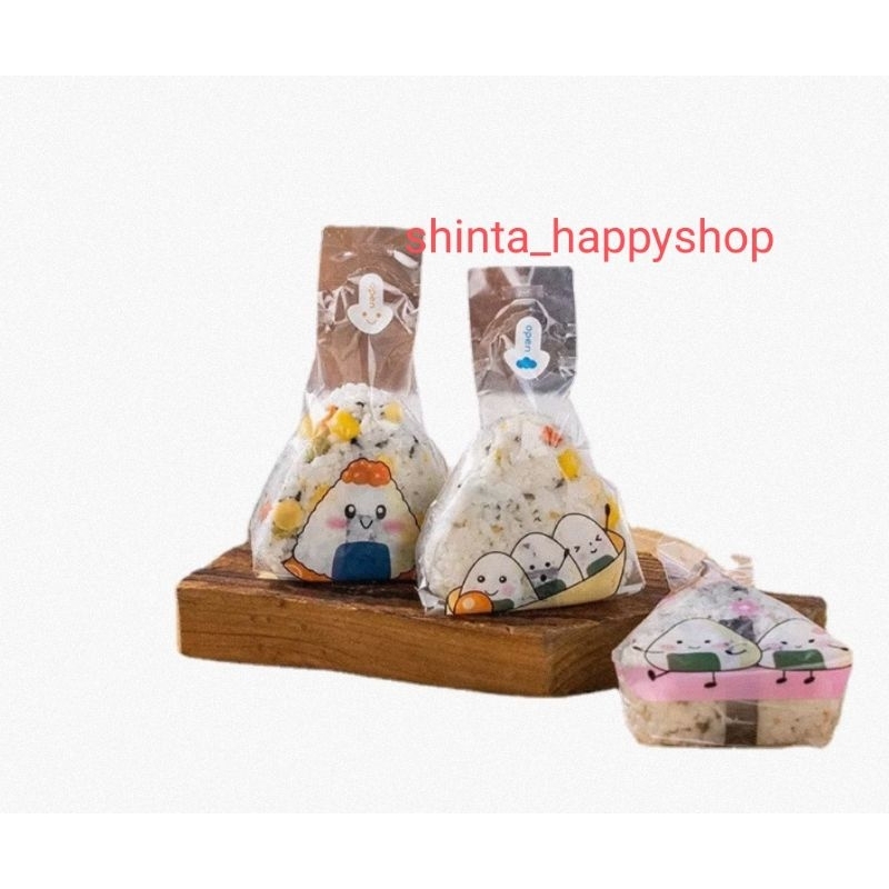 SHS Plastik wrap pembungkus onigiri oroginal Jepang Bento