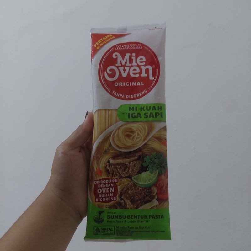 

mie oven mie kuah rasa iga sapi