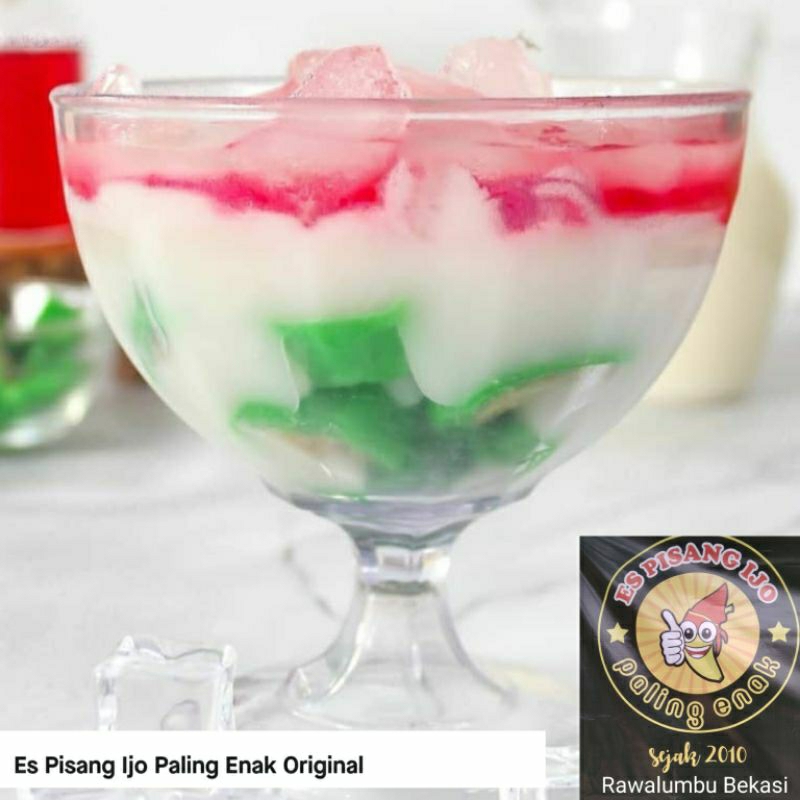 

Es Pisang Ijo Paling Enak Original