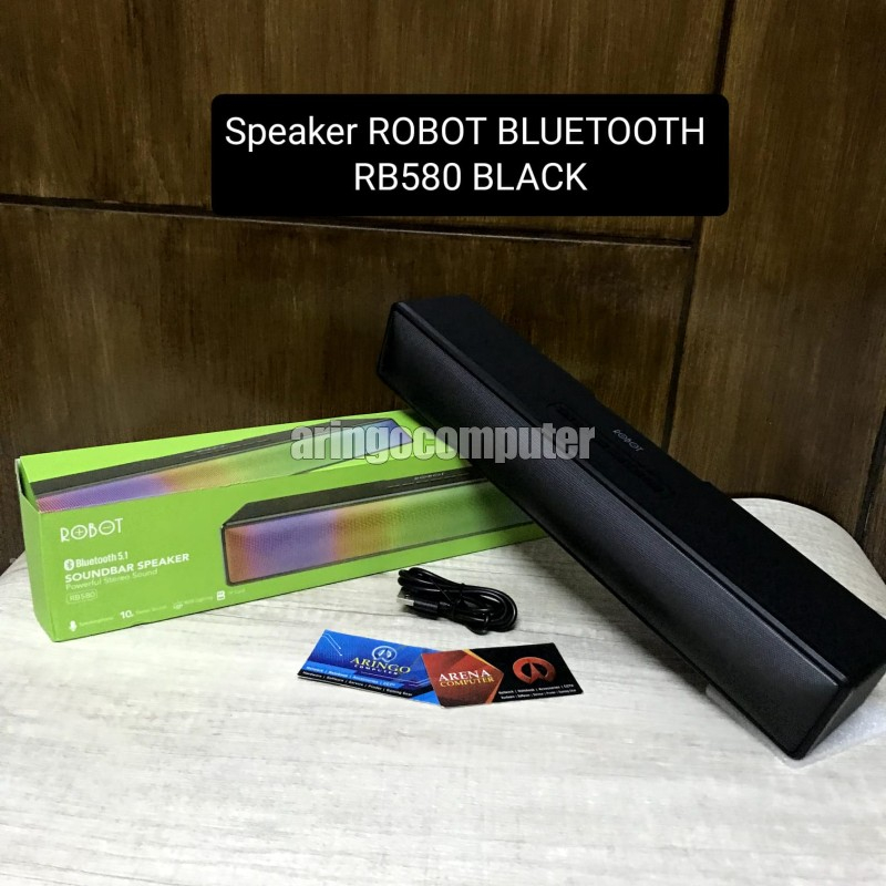 Speaker ROBOT BLUETOOTH RB580 BLACK