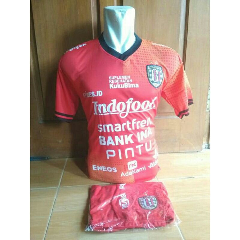 Kaos Jersey sepak bola BALI UNITED/Baju Stelan setelan club klub Liga Indonesia