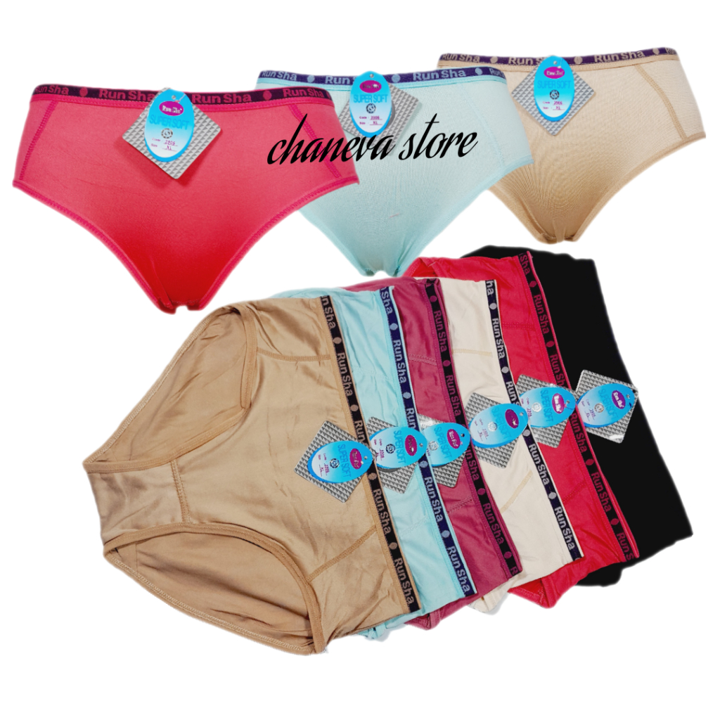 celana dalam wanita 6pcs,12pcs/celana dalam wanita RUNSHA supersoft