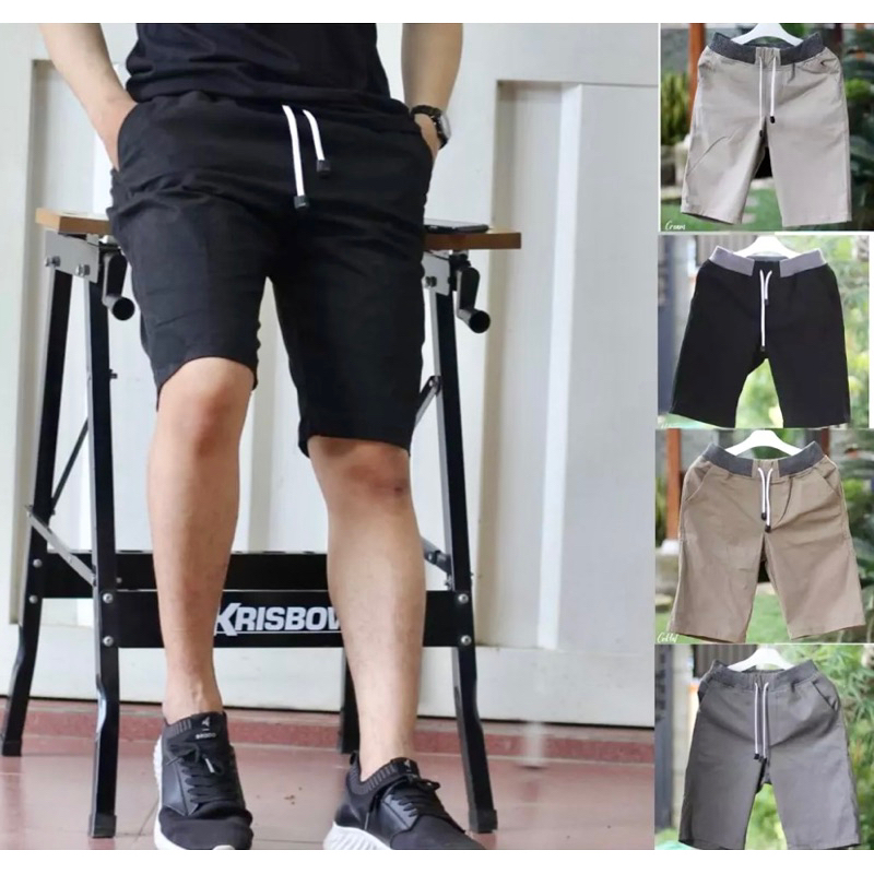 CELANA CHINOS PENDEK 100RIBU DAPAT 3 PCS