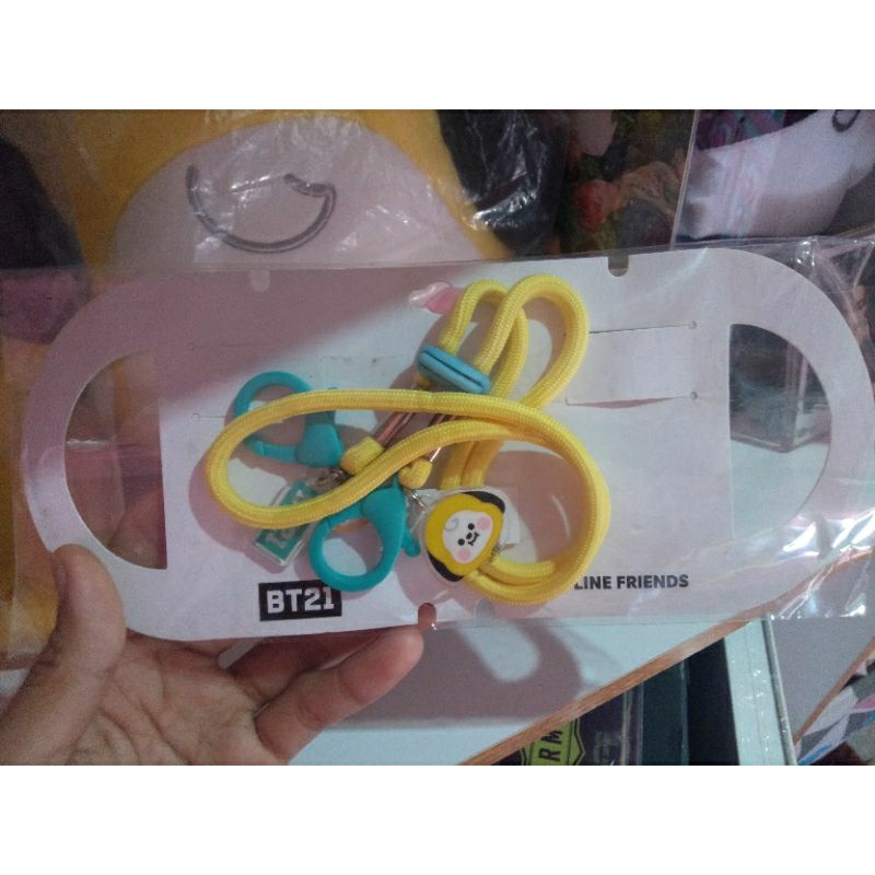 BT21 (CHIMMY) Baby strap mask official Line store japan