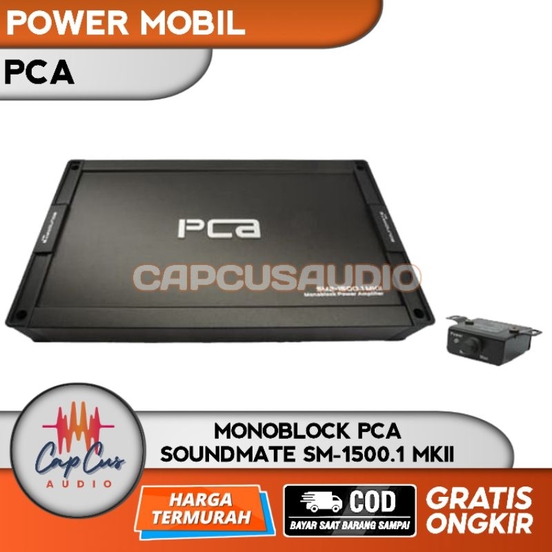 POWER MONOBLOCK MONOBLOK AMPLIFIER PCA SOUNDMATE SM2-1500.1 MKII