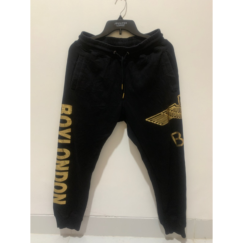 celana jogger boy london gold