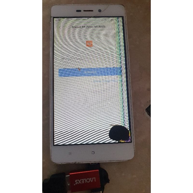 mesin redmi 3x minus lcd ram 2/32