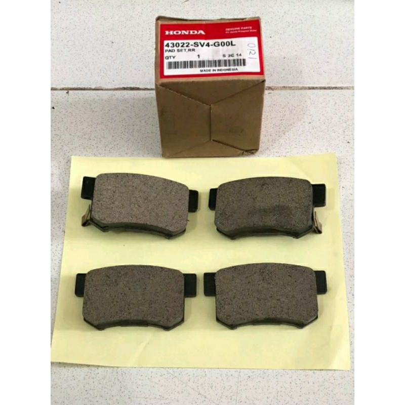 Kampas Rem Belakang Crv 2013-2016, Crv Gen 4 Original
