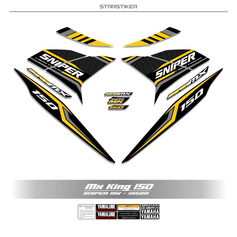 STRIPING JUPITER MX KING/SNIPER 150