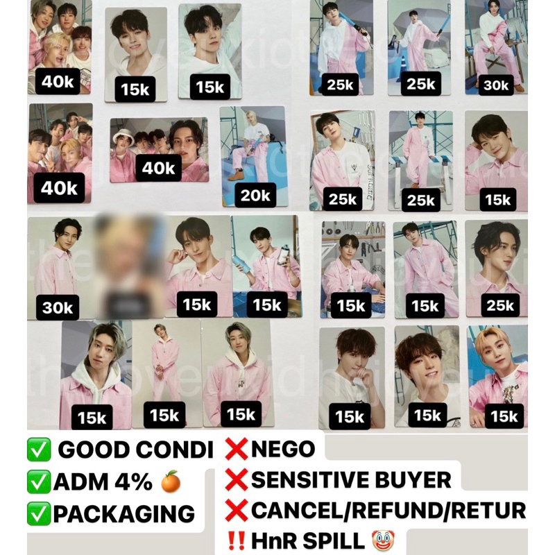 [WAJIB BACA DESKRIPSI] CARATLAND 2023 MERCHANDISE TRADING CARD SEVENTEEN SPC CARATLAND 2023 JOSHUA S