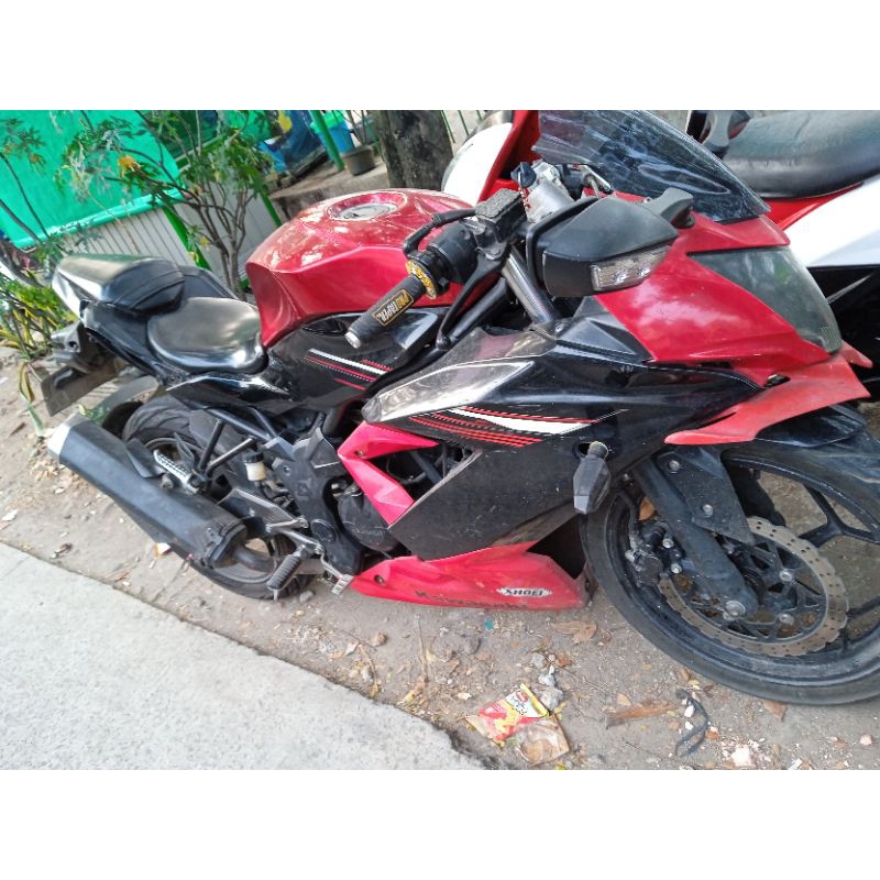 knalpot standar ninja 250 mono original
