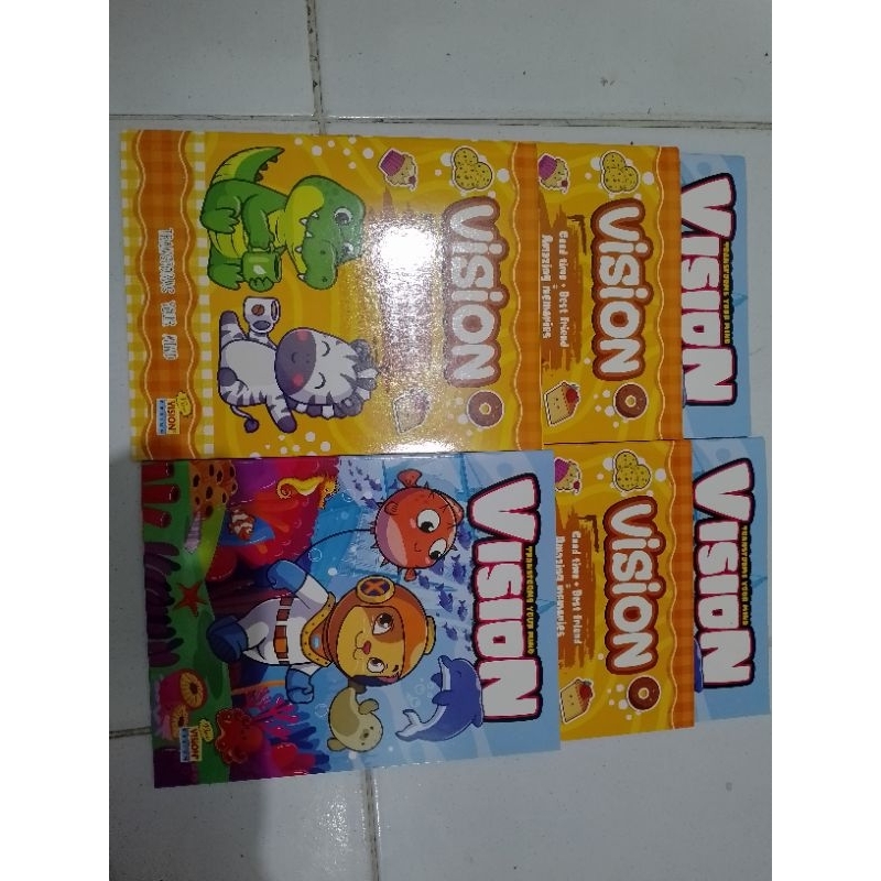 

BUKI TULIS VISION 38 ISI 6 BUKU