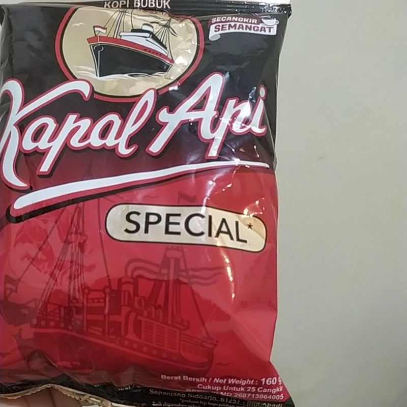 

Kopi bubuk Kapal Api Special 160 gr