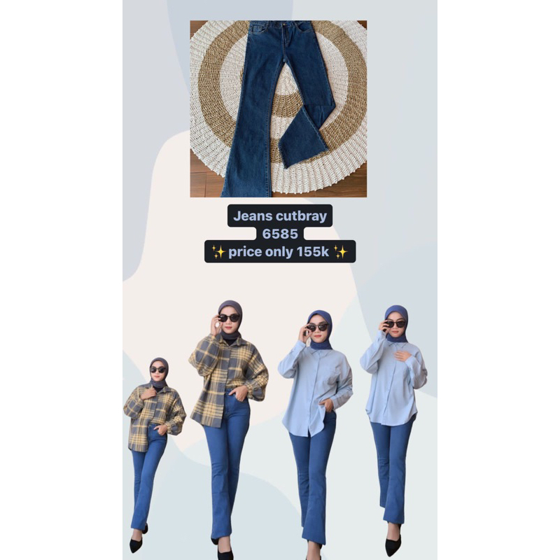 Jeans Cutbray Import Premium