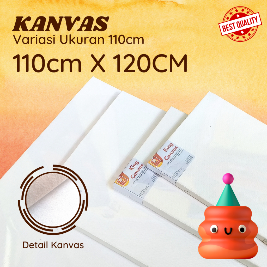 

Kanvas Lukis Ukuran 110cm x 120cm
