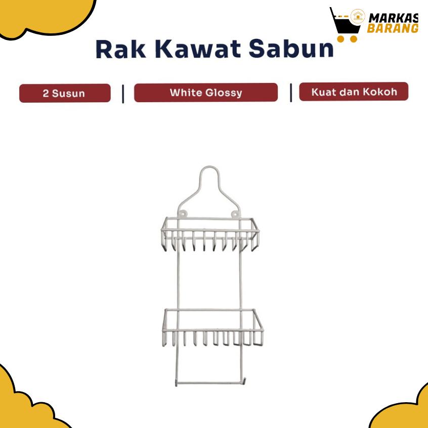 Rak Kawat Sabun Serbaguna