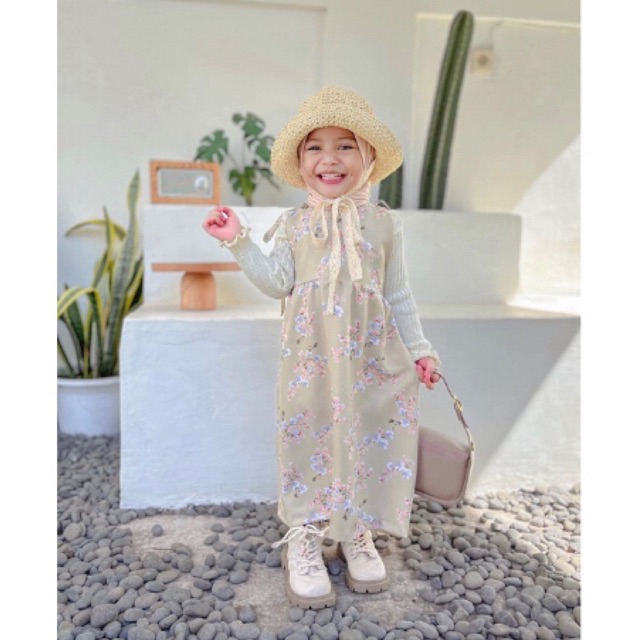 ayana dress anak set atasan rajut