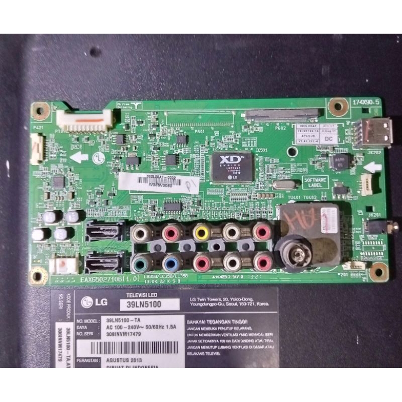 MB,mainboard LG 39LN5100 42ln5100 42ln4900