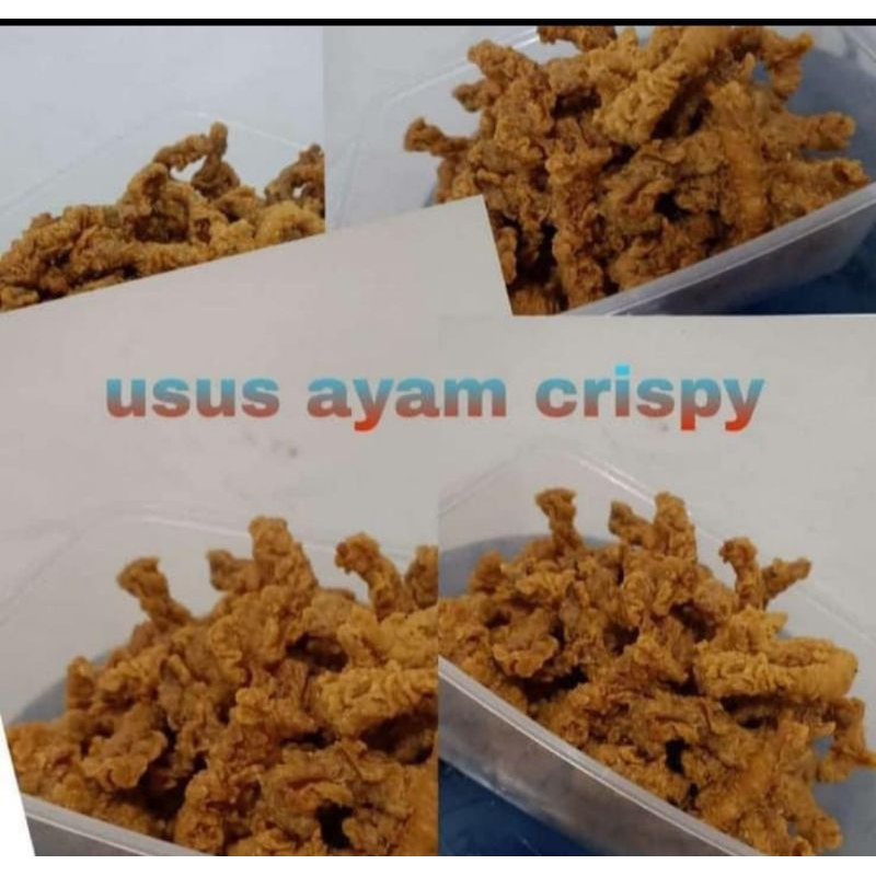 

usus ayam crispy