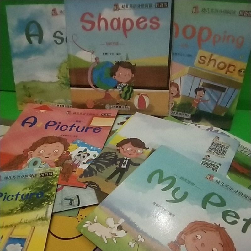 Buku anak 2 - Mr Men (english), Reading little Books - pelangi