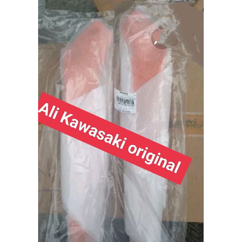 COVER BODY BODI BELAKANG KSR 110 KSR110 OREN ORANGE ORIGINAL