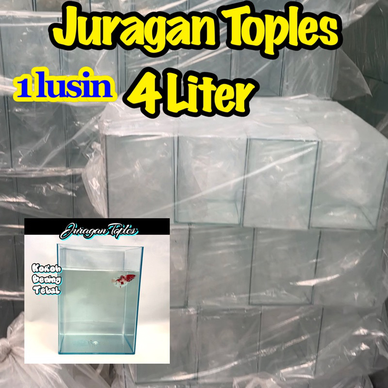 Soliter Toples Juragan Toples 4 Liter ( Selusin )