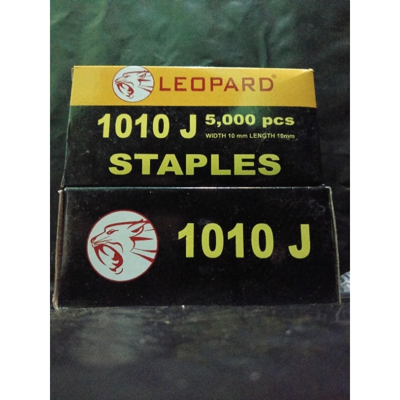 

staples 1010j leopard / paku tembak angin 1010 j leopard / airnails leopard 1010j isi 5000pcs