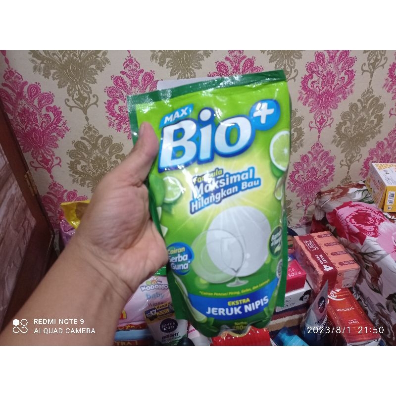 Bio+ cuci piring 780ml