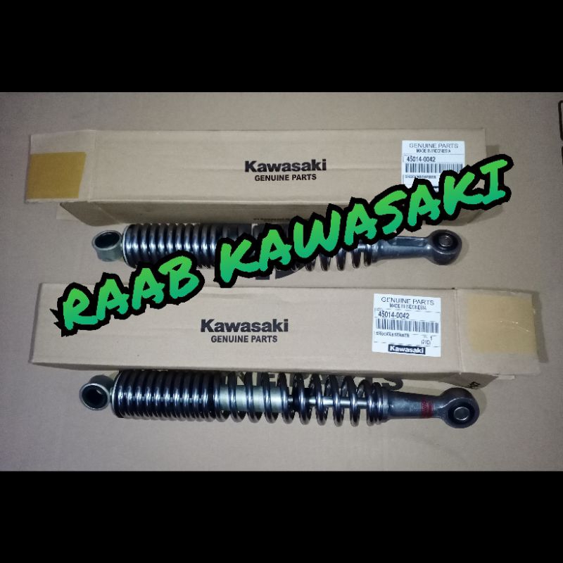 shockbraker shock breker belakang set blitz r/blitz joy/kaze zone 125 original kawasaki