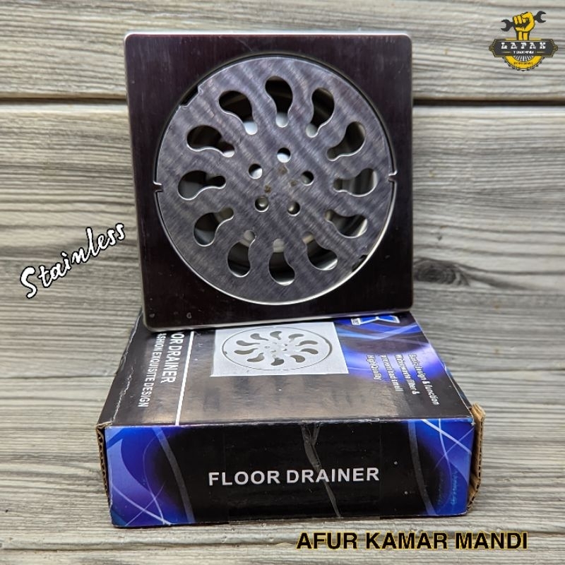 Afur Kamar Mandi Stainless Floor drain YSK